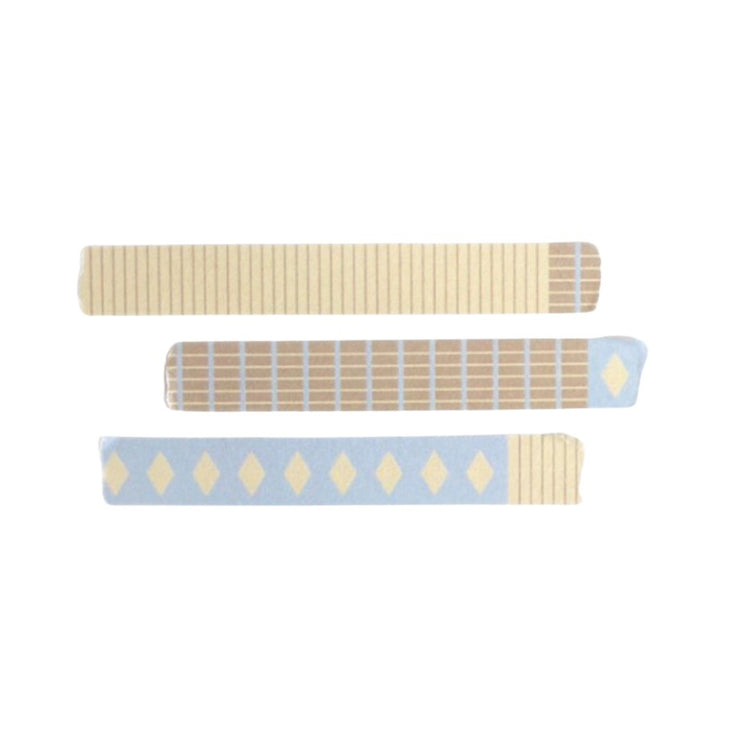 Suatelier Masking Tape — pattern.02 — rolled out on paper