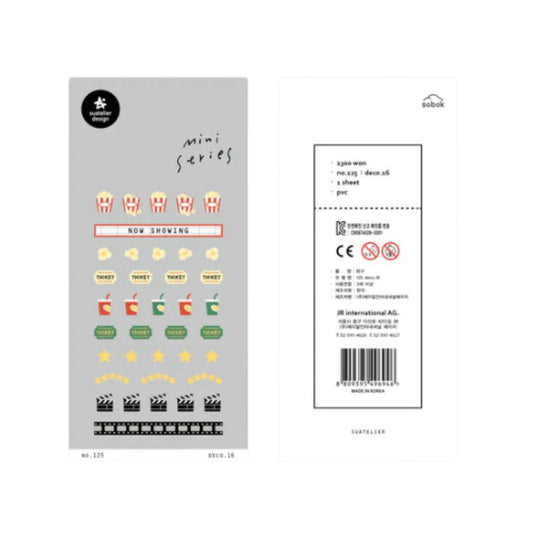 Suatelier Mini Series Sticker — Deco.16 — sticker detail