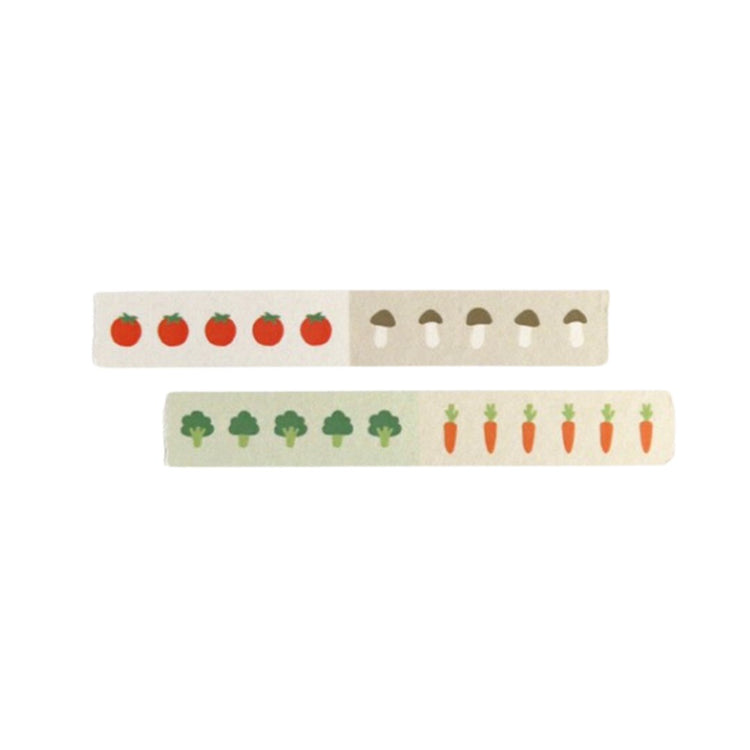 Suatelier Masking Tape — illust.04 — rolled out on paper