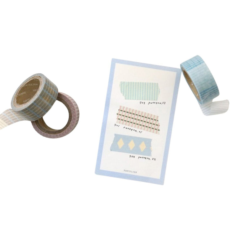 Suatelier Masking Tape — pattern.03 — colour close-up