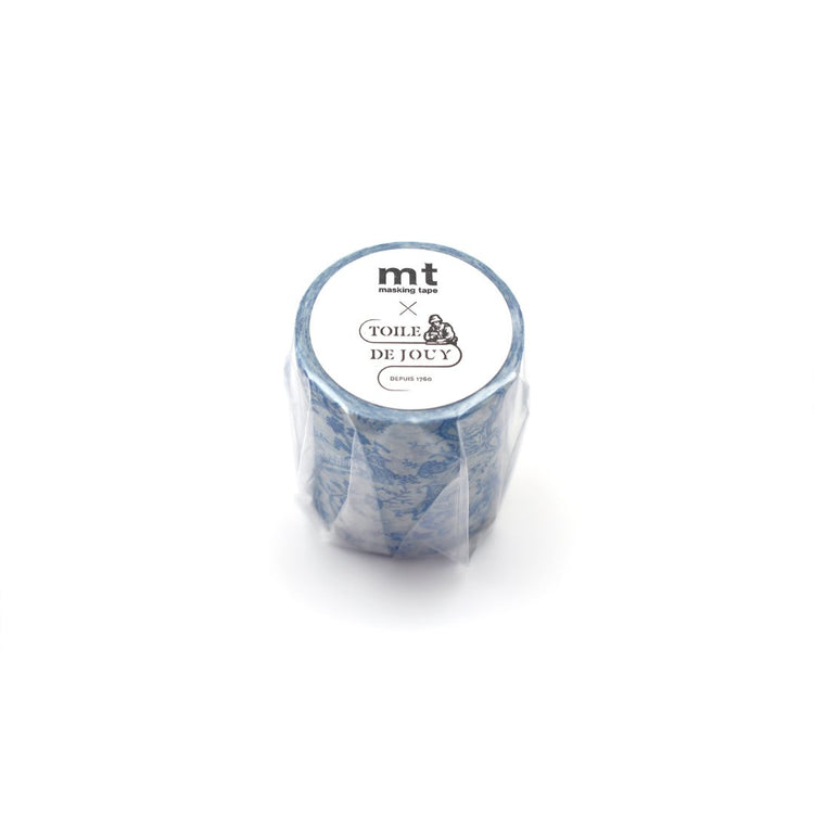 mt x Toile de Jouy Washi Tape — Chinoiseries — rolled out on paper
