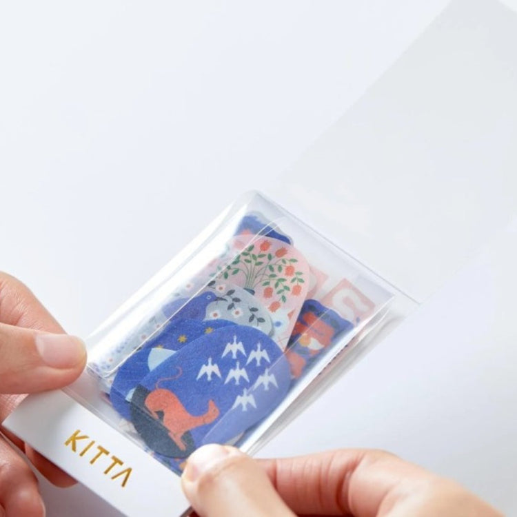 KITTA Flake Sticker — Shinwa — with packaging