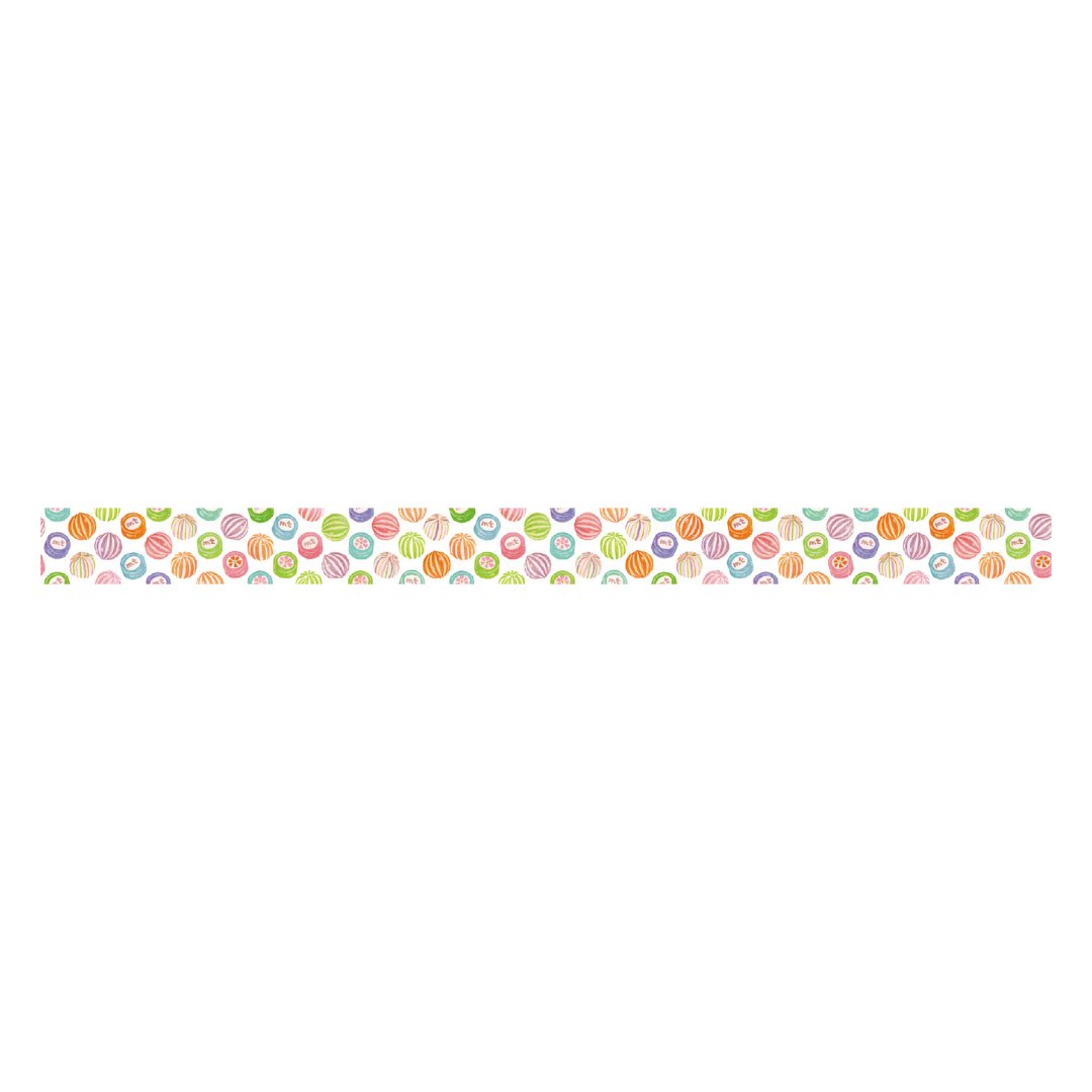 mt x Maruichikyu Washi Tape — Candy Dot — with packaging