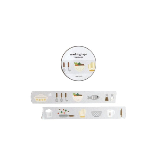 Suatelier Masking Tape — illust.03 — roll front
