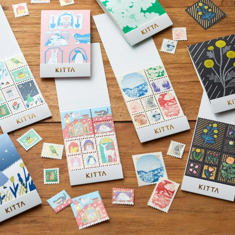 KITTA Special Masking Seal Sticker — Photo — applied in a journal