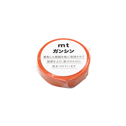 mt Ganshin Washi Tape — Orange — pattern detail