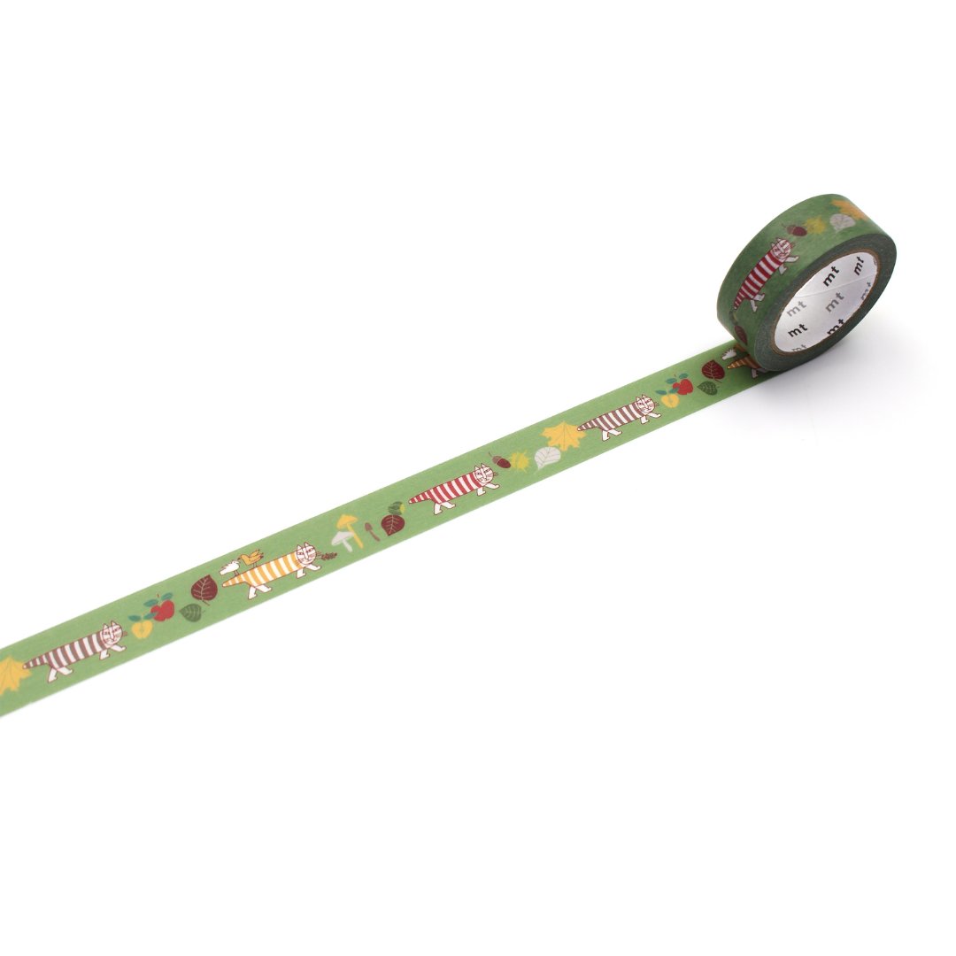 mt x Lisa Larson Washi Tape — Autumn Mikey — pattern detail