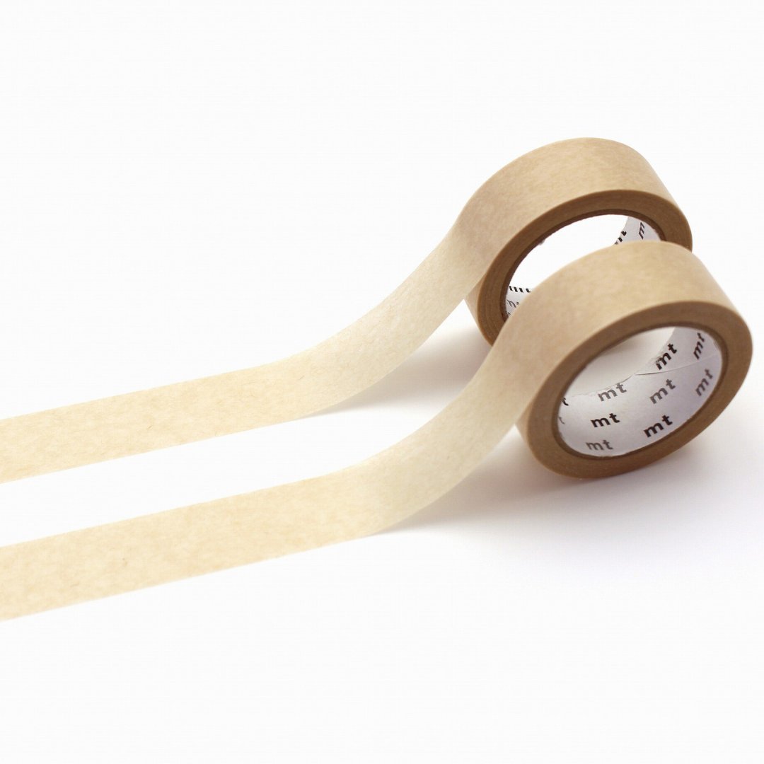 mt Upcycle Tape — Unbleached — roll front