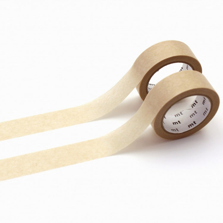mt Upcycle Tape — Unbleached — roll front