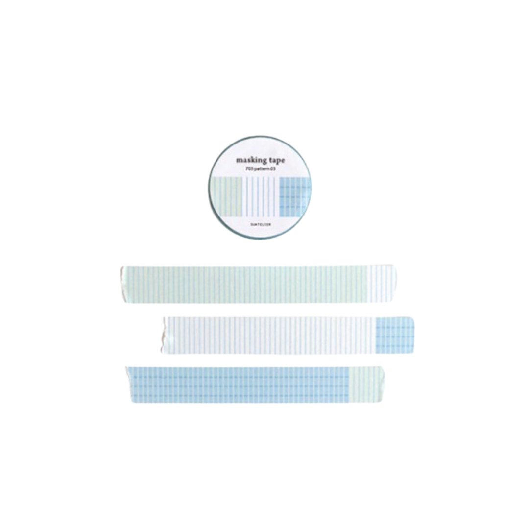 Suatelier Masking Tape — pattern.03 — roll front
