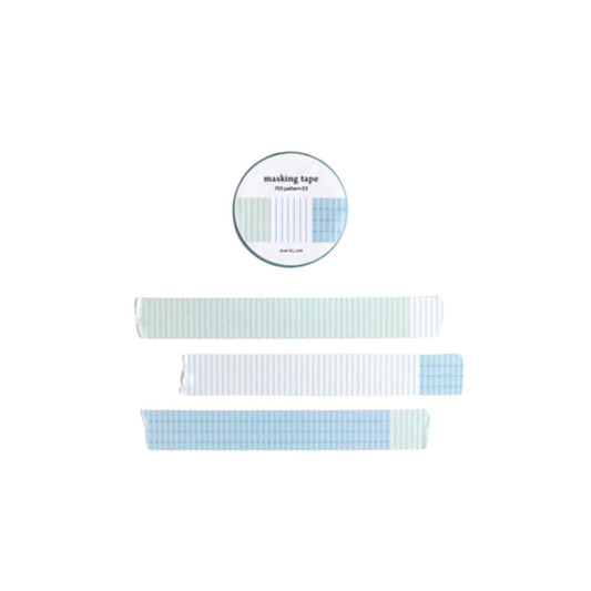 Suatelier Masking Tape — pattern.03 — roll front