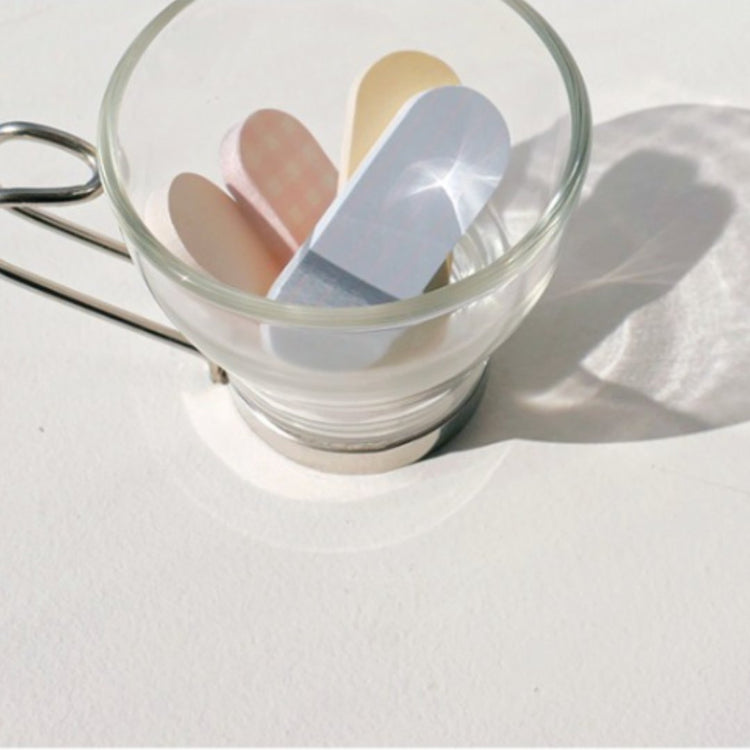 Suatelier Sticky Memo — Daily Plan .50 Pastel Grid (4) — front view