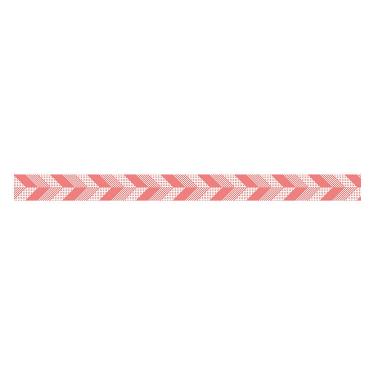 mt 1P Kamoi Washi Tape — Multi-stripe Pink — with packaging
