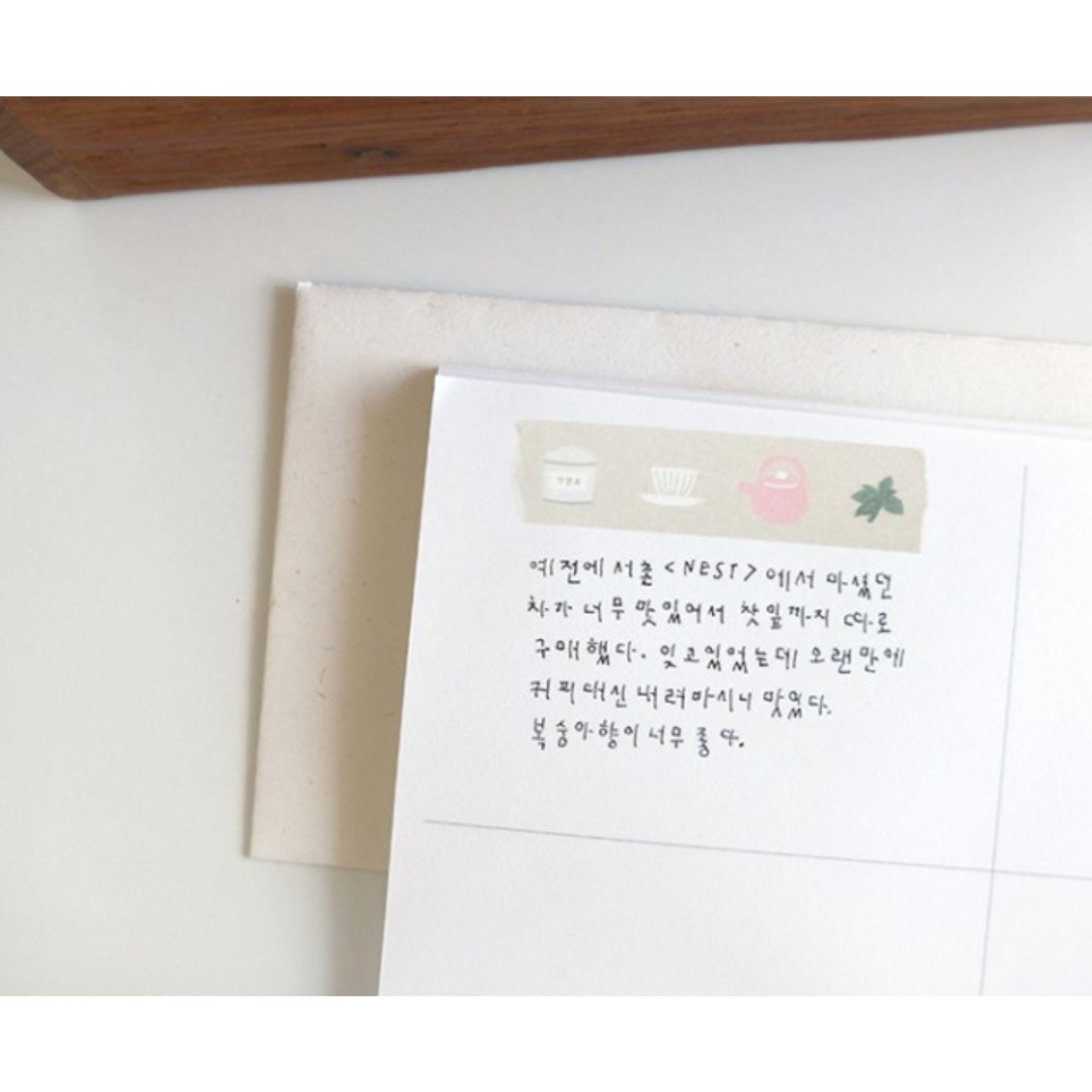 Suatelier Masking Tape — illust.01 — roll front