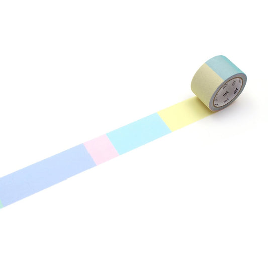 mt KakuKaku Washi Tape — Pale Color — pattern detail
