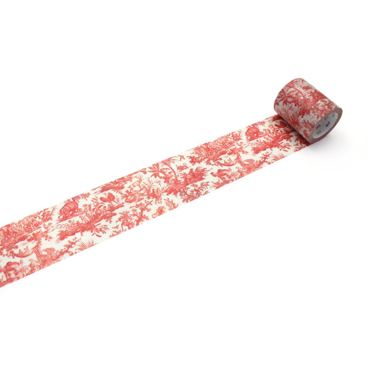 mt x Toile de Jouy Washi Tape — Les Quatre Parties du Monde — pattern detail