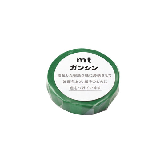 mt Ganshin Washi Tape — Green — pattern detail