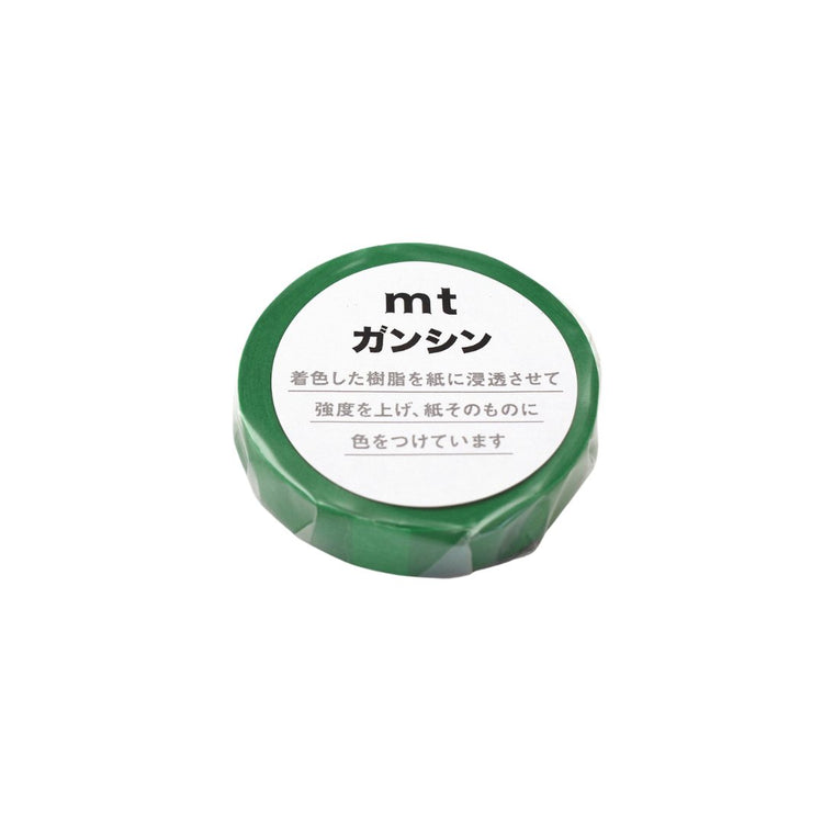 mt Ganshin Washi Tape — Green — pattern detail