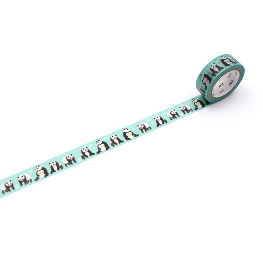 mt x Maruichikyu Washi Tape — Panda — pattern detail