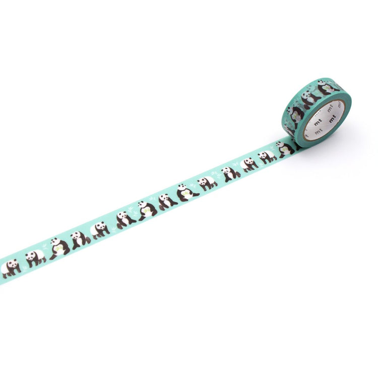 mt x Maruichikyu Washi Tape — Panda — pattern detail
