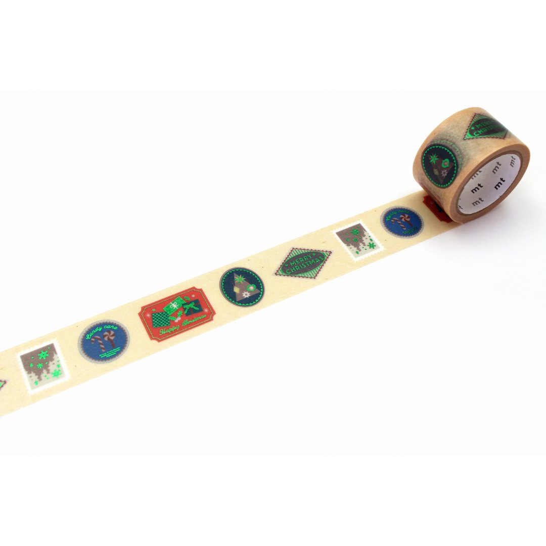 mt Washi Tape — Christmas Sticker — pattern detail