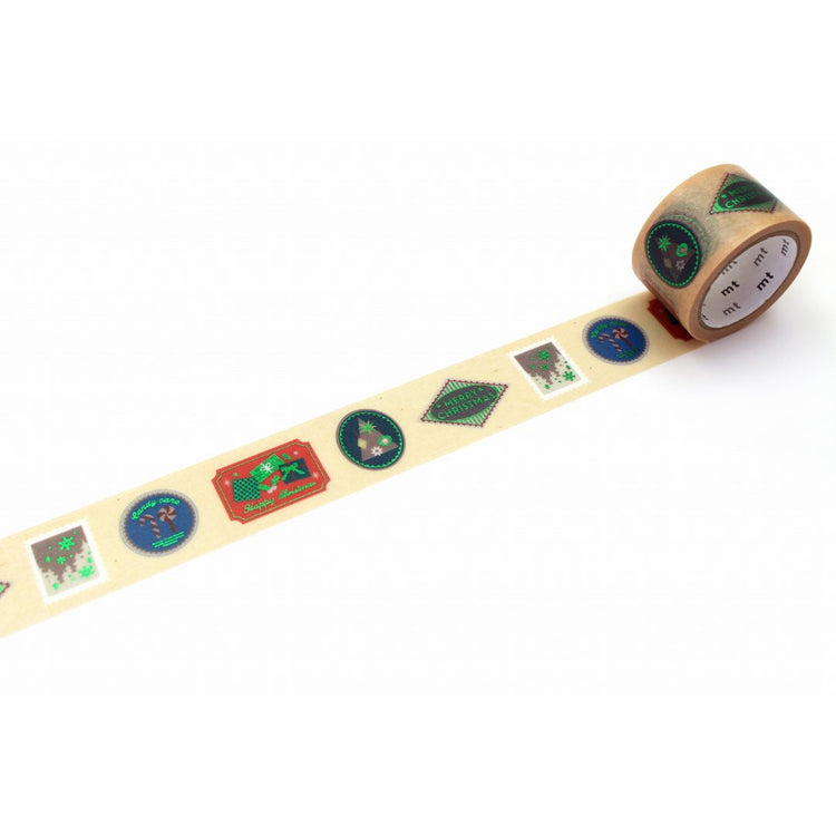 mt Washi Tape — Christmas Sticker — pattern detail