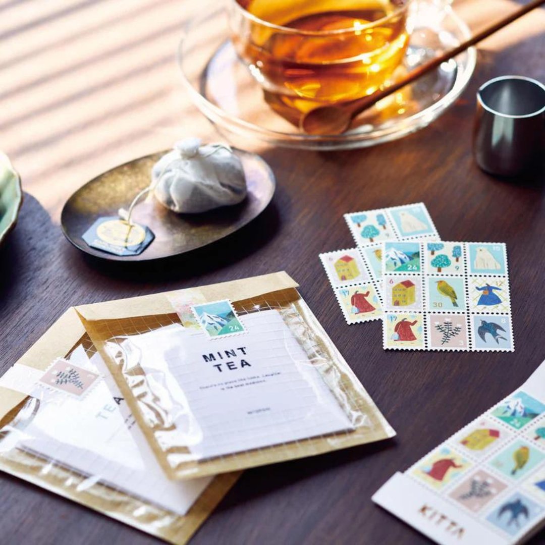 KITTA Special Masking Seal Sticker — Home — flat lay