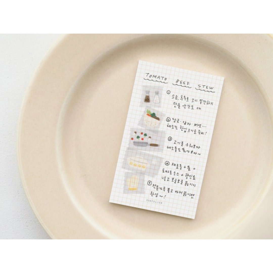 Suatelier Masking Tape — illust.03 — pattern detail
