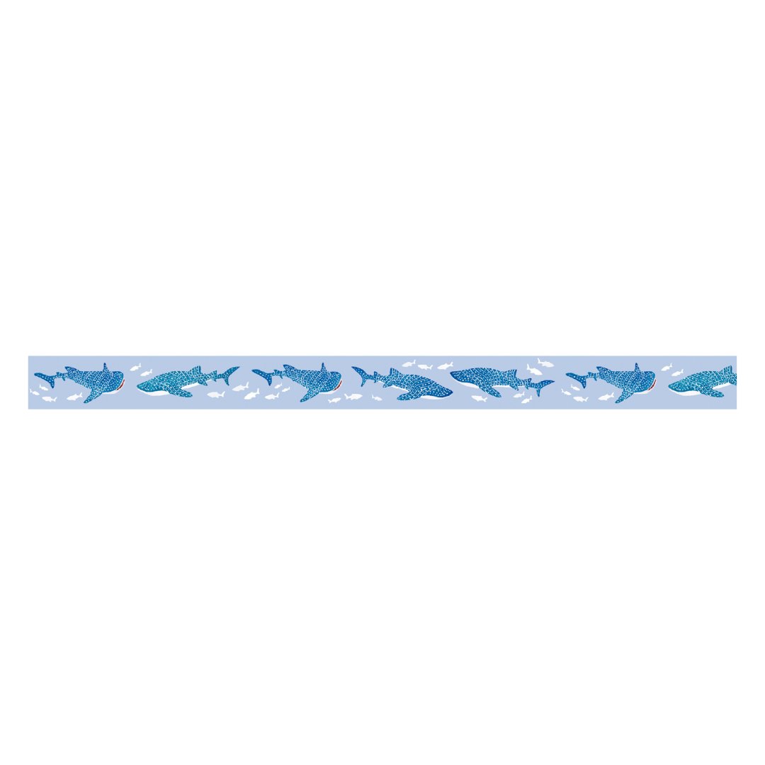 mt x Maruichikyu Washi Tape — Whale Shark — with packaging