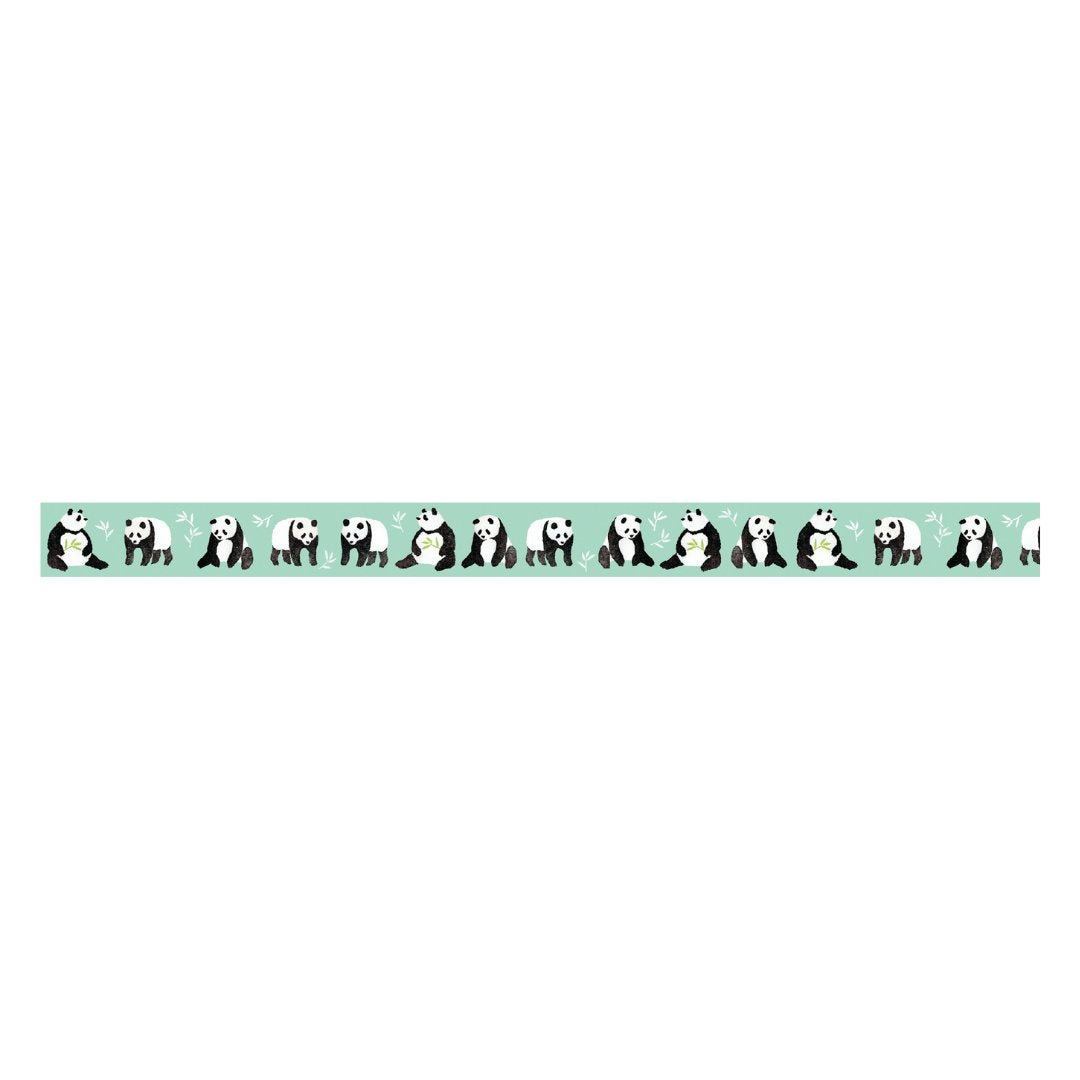 mt x Maruichikyu Washi Tape — Panda — with packaging
