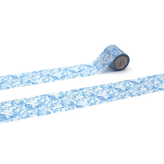 mt x Toile de Jouy Washi Tape — Chinoiseries — roll front