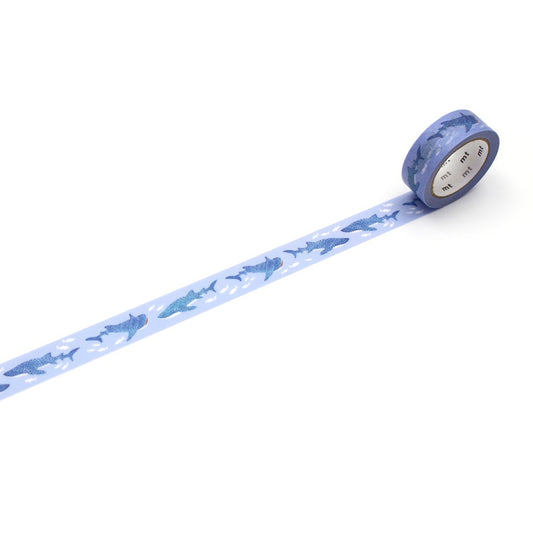 mt x Maruichikyu Washi Tape — Whale Shark — pattern detail