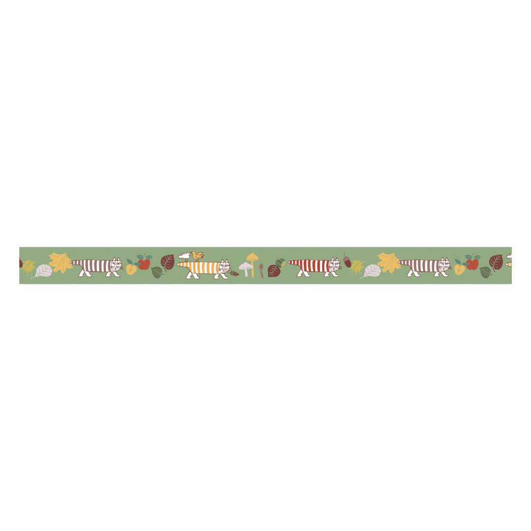 mt x Lisa Larson Washi Tape — Autumn Mikey — with packaging