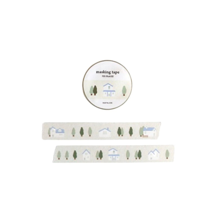 Suatelier Masking Tape — illust.02 — roll front