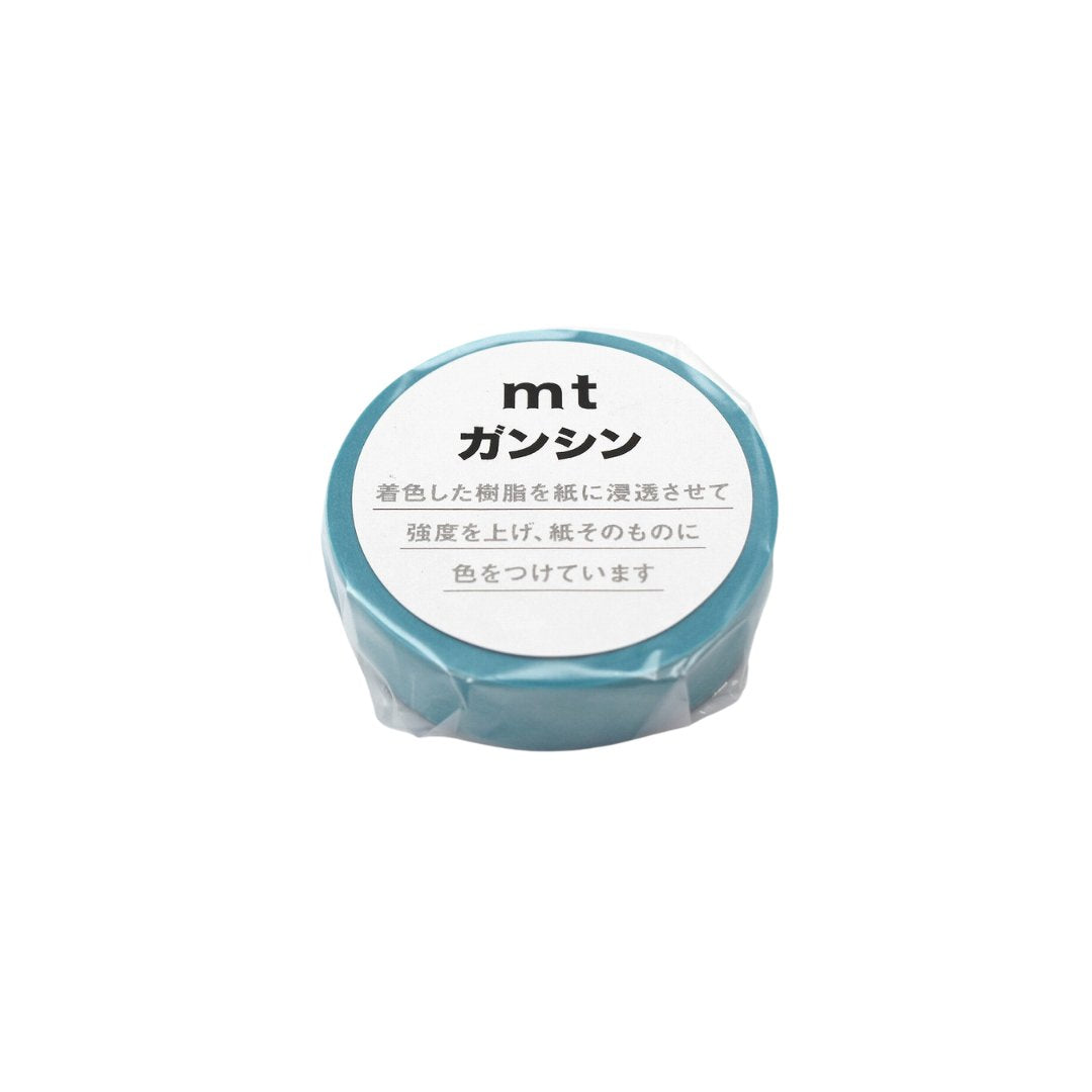 mt Ganshin Washi Tape — Light Blue — pattern detail