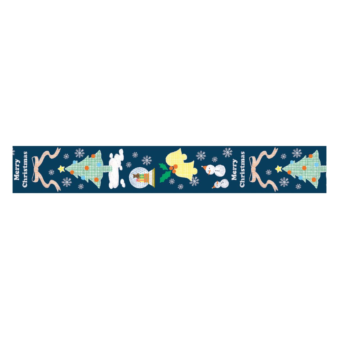 mt Washi Tape — Christmas Black Board — with packaging