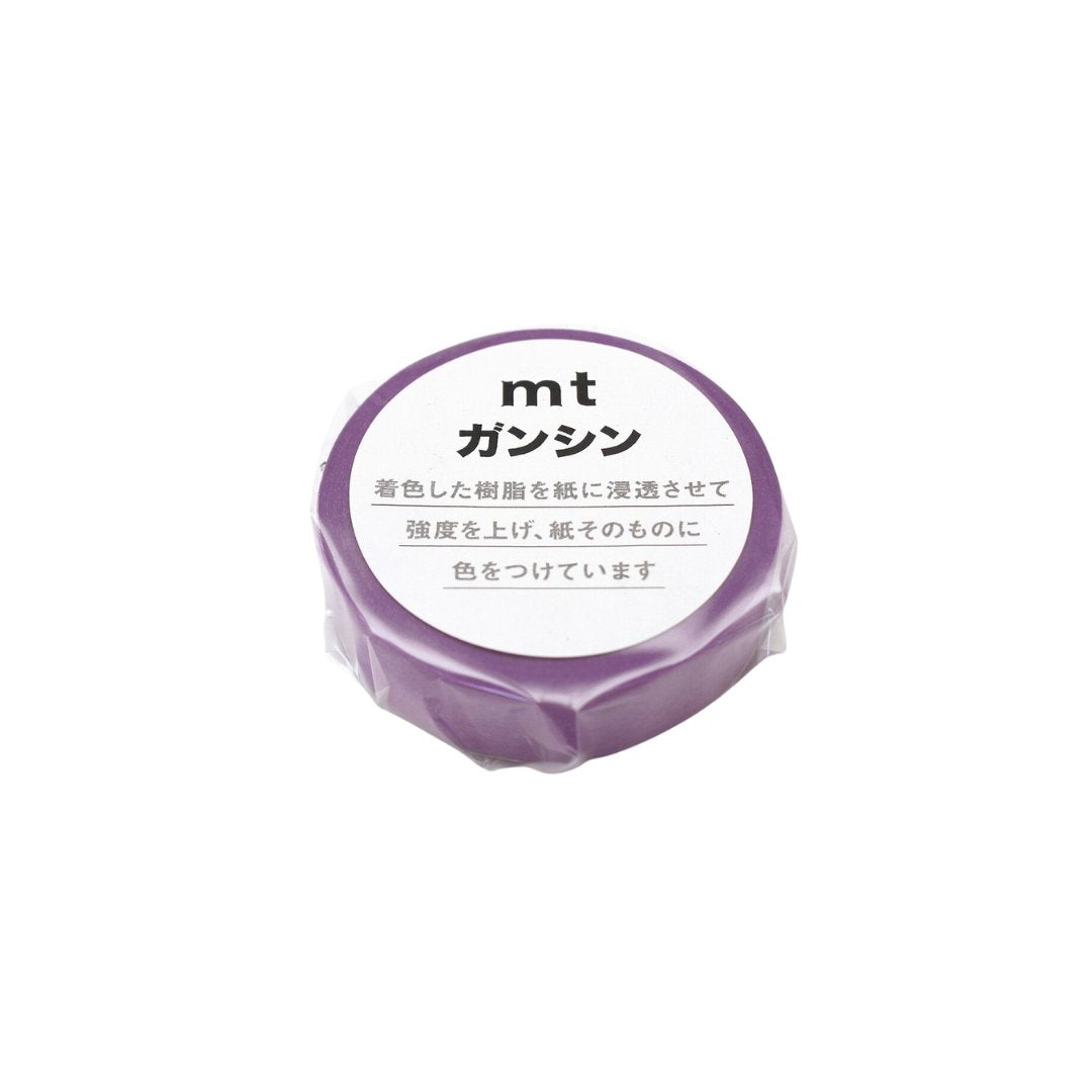 mt Ganshin Washi Tape — Blue-Purple — pattern detail