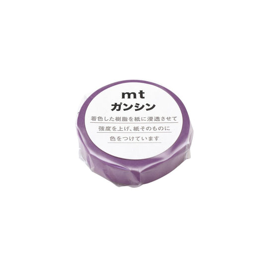 mt Ganshin Washi Tape — Blue-Purple — pattern detail