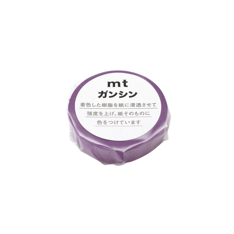 mt Ganshin Washi Tape — Blue-Purple — pattern detail