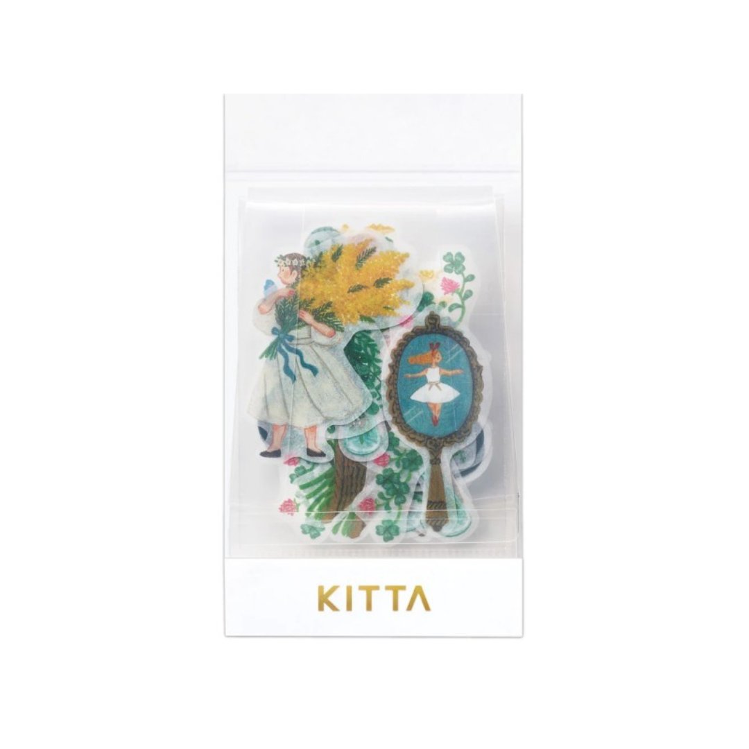 KITTA Flake Sticker — Life — sheet front