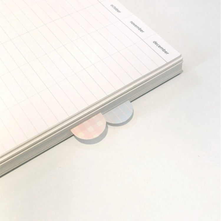 Suatelier Sticky Memo — Daily Plan .50 Pastel Grid (4) — with packaging