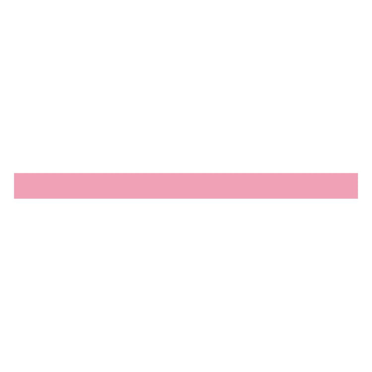 mt Ganshin Washi Tape — Pink — rolled out on paper