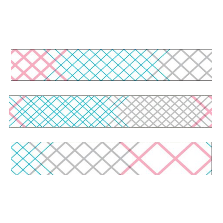 mt 1P Washi Tape — Multi Cross — with packaging