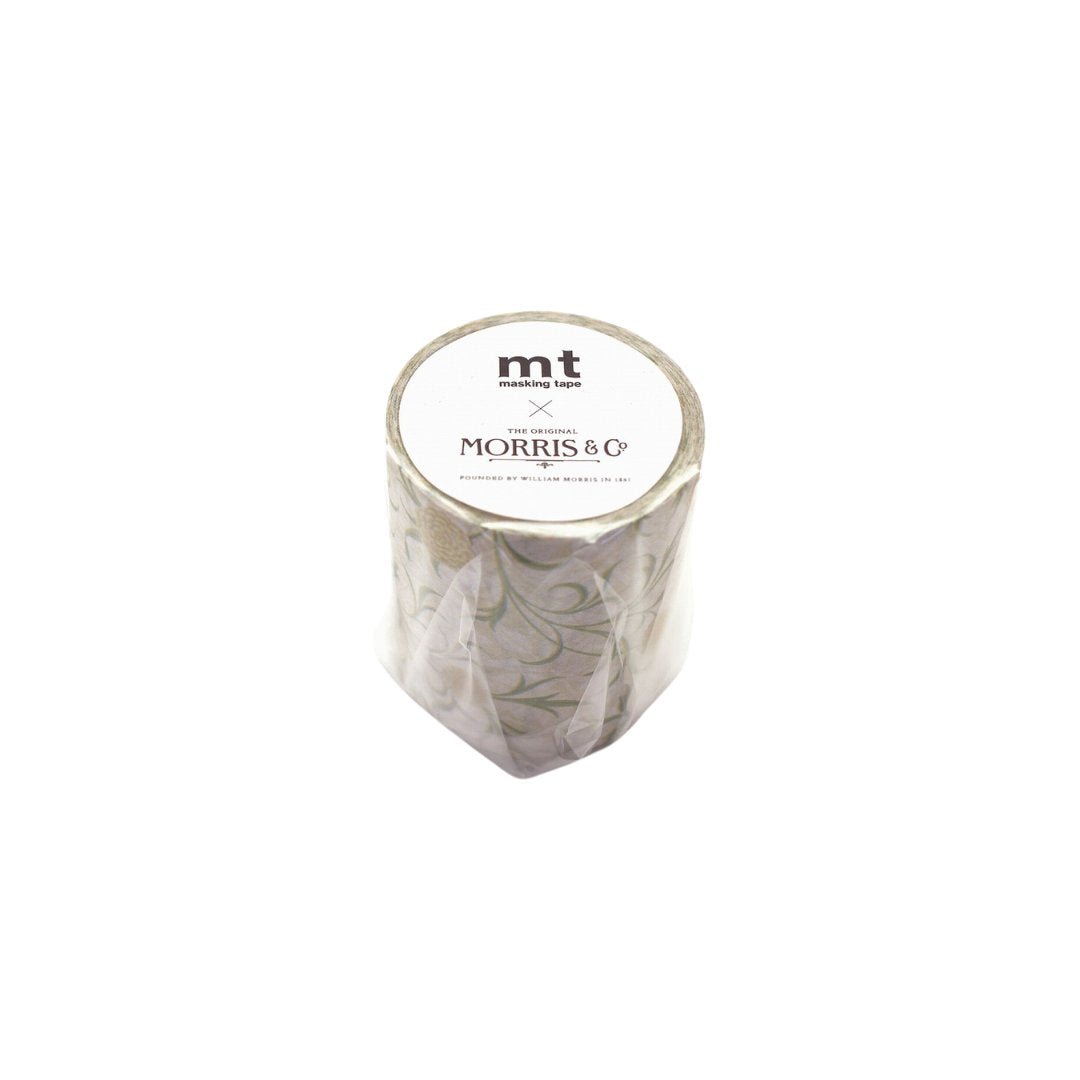 mt x Morris & Co. Washi Tape — Scroll and Flower — pattern detail