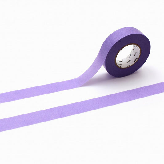 mt Ganshin Washi Tape — Wisteria — roll front