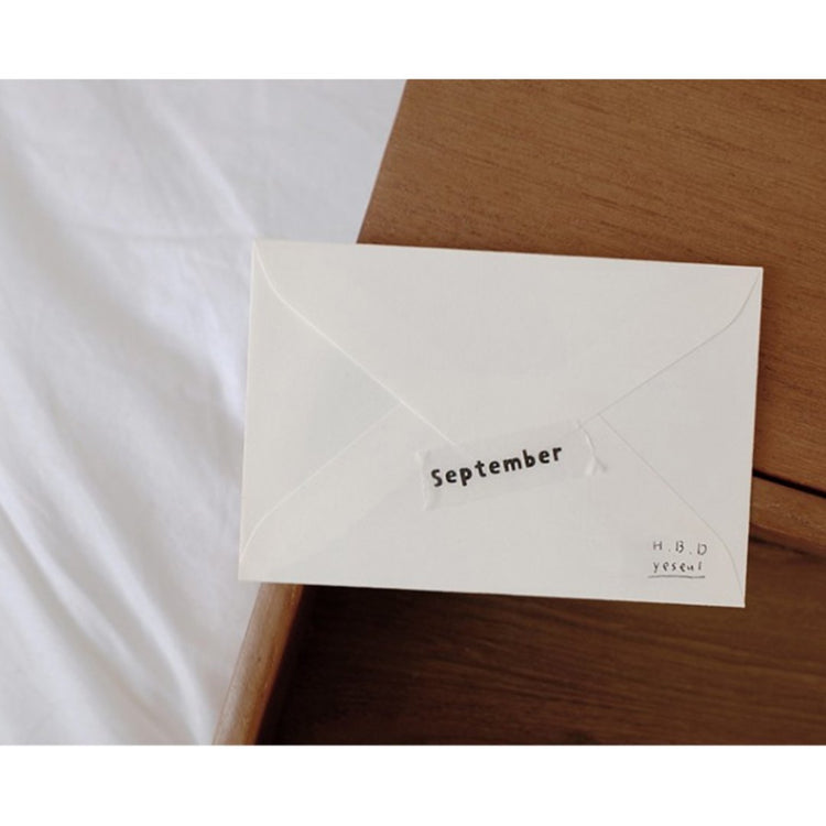 Suatelier Masking Tape — lettering.01 — roll side view