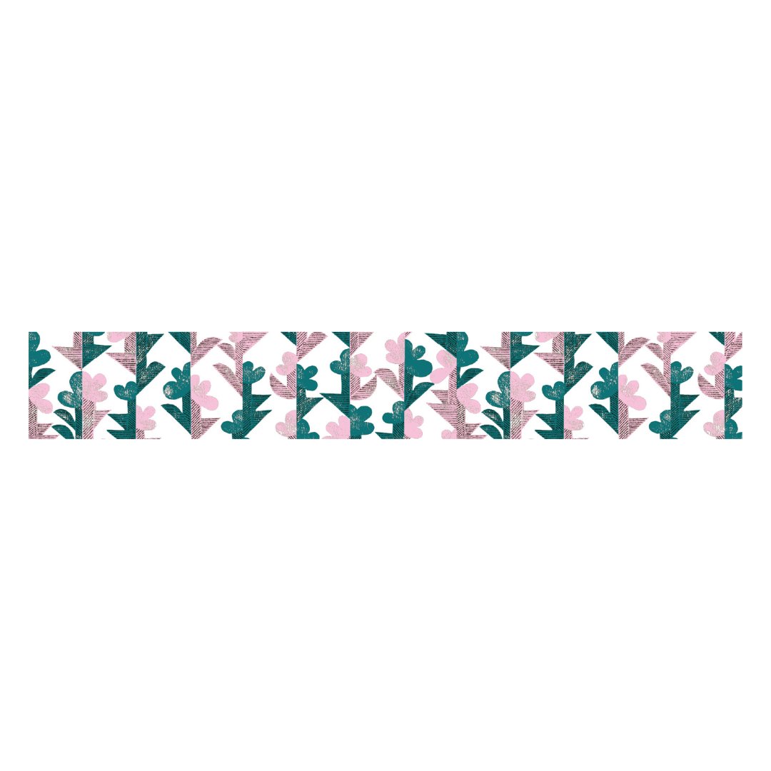 mt x Mina Perhonen Washi Tape — Twin Flower — with packaging