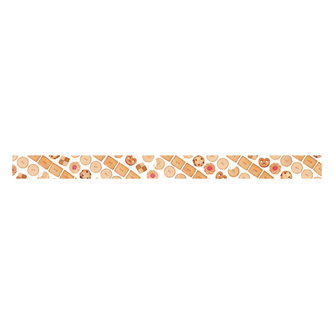 mt x Maruichikyu Washi Tape — Cookie Stripe — with packaging