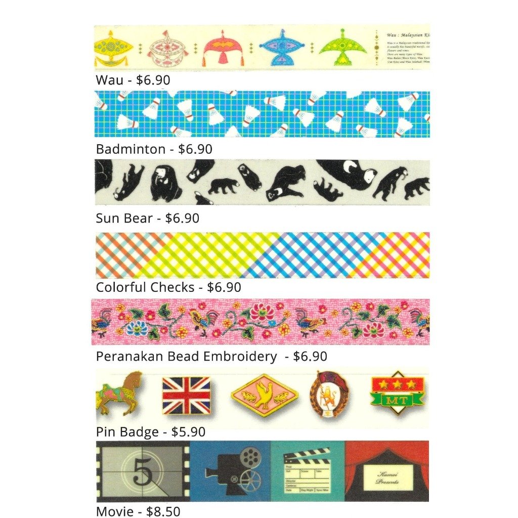 mt Limited Edition Tape — Movie — pattern detail
