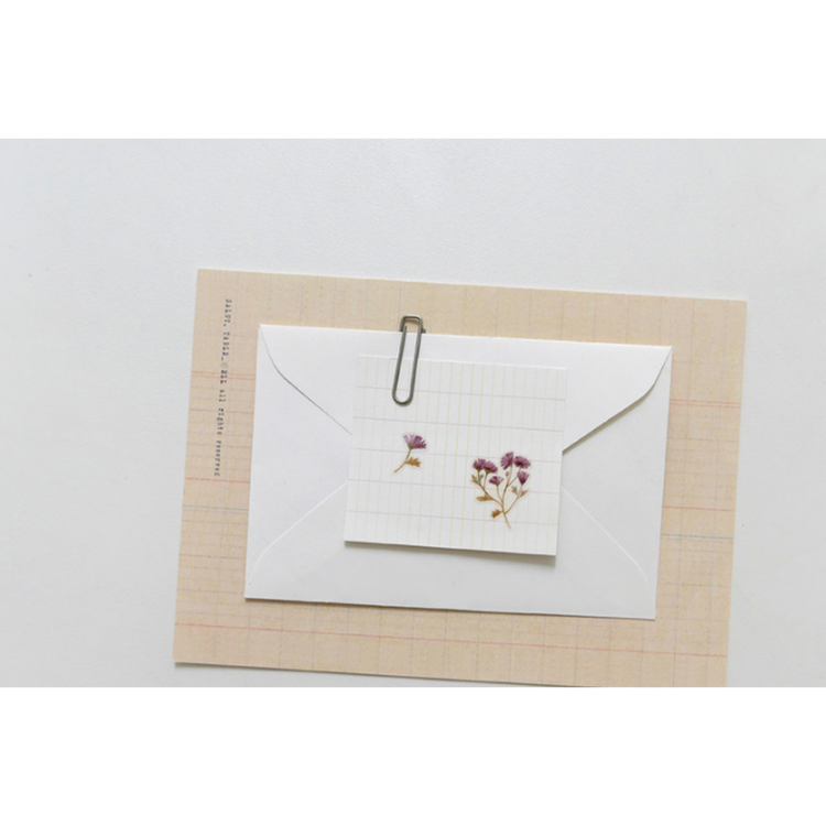Suatelier Daily Deco Sticker — Dreamy Blossoms — with packaging